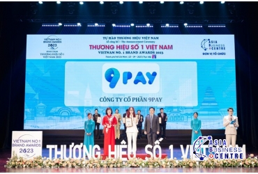 9Pay giành giải "TOP 10 Thương hiệu tiêu biểu Việt Nam 2023"